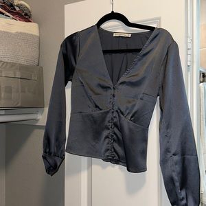 Abercrombie Silk Blouse